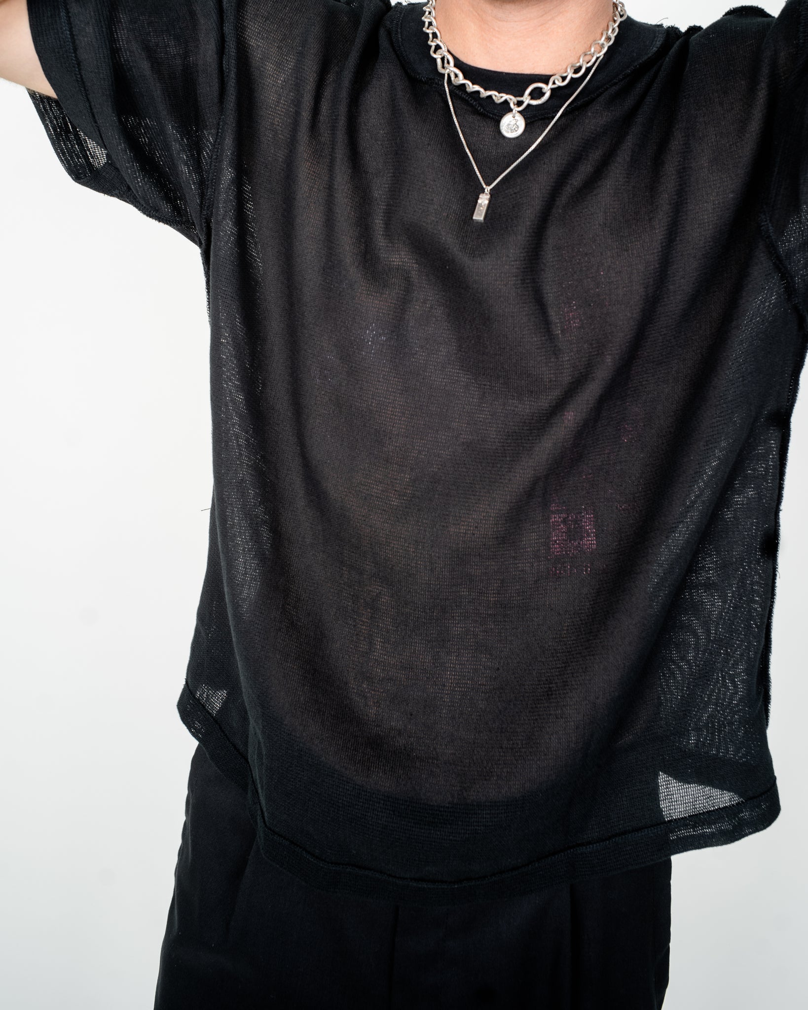 MESH BEACH SHIRT "THRUSH"