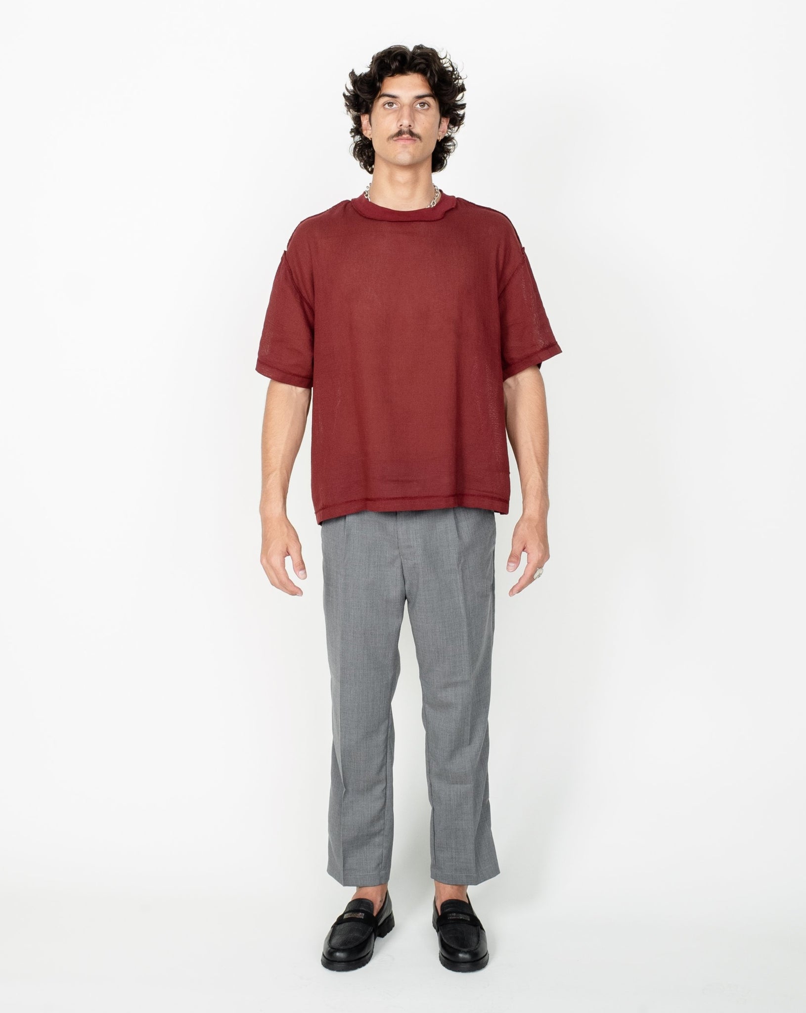 MESH BEACH SHIRT