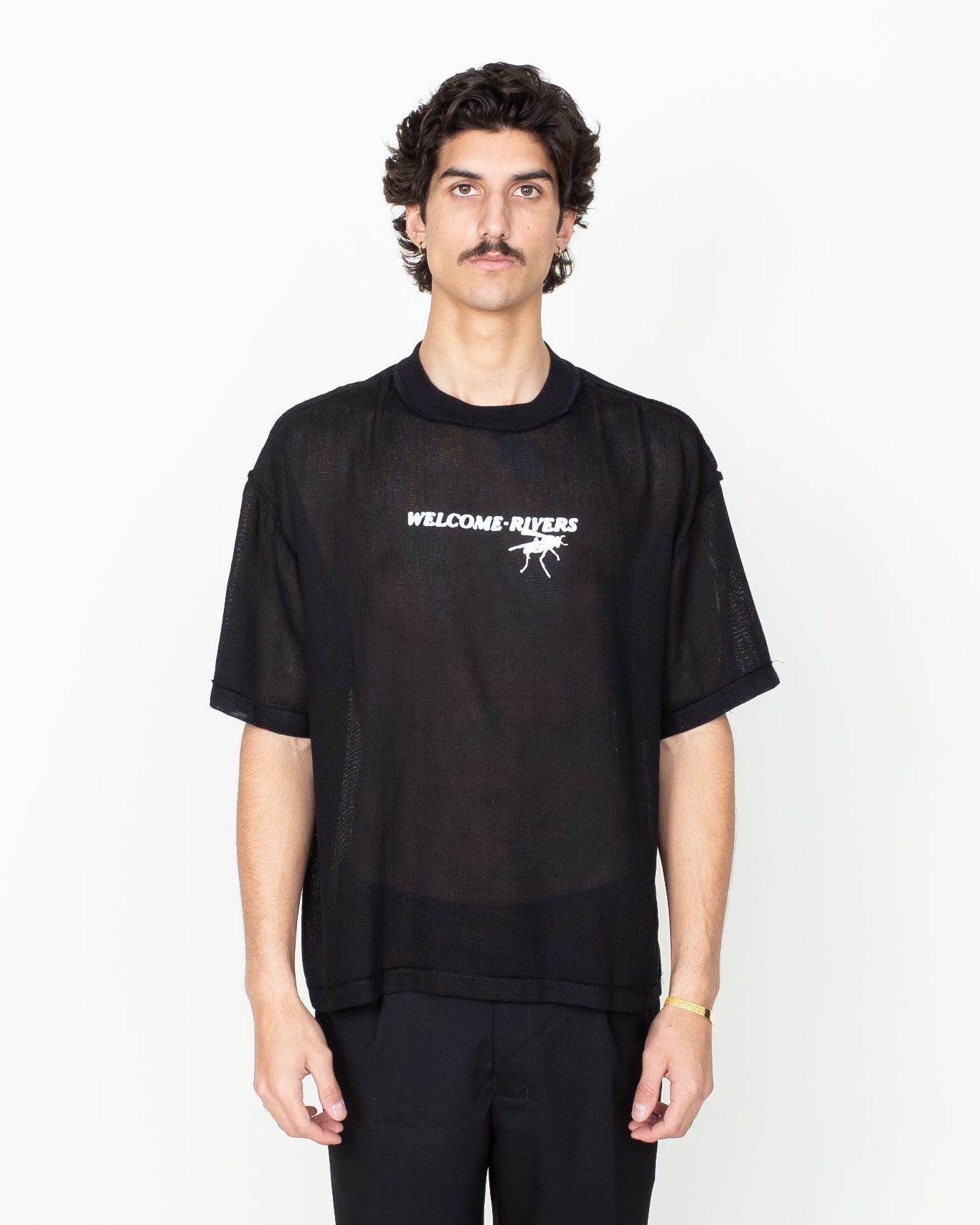 MESH BEACH SHIRT "WASP"