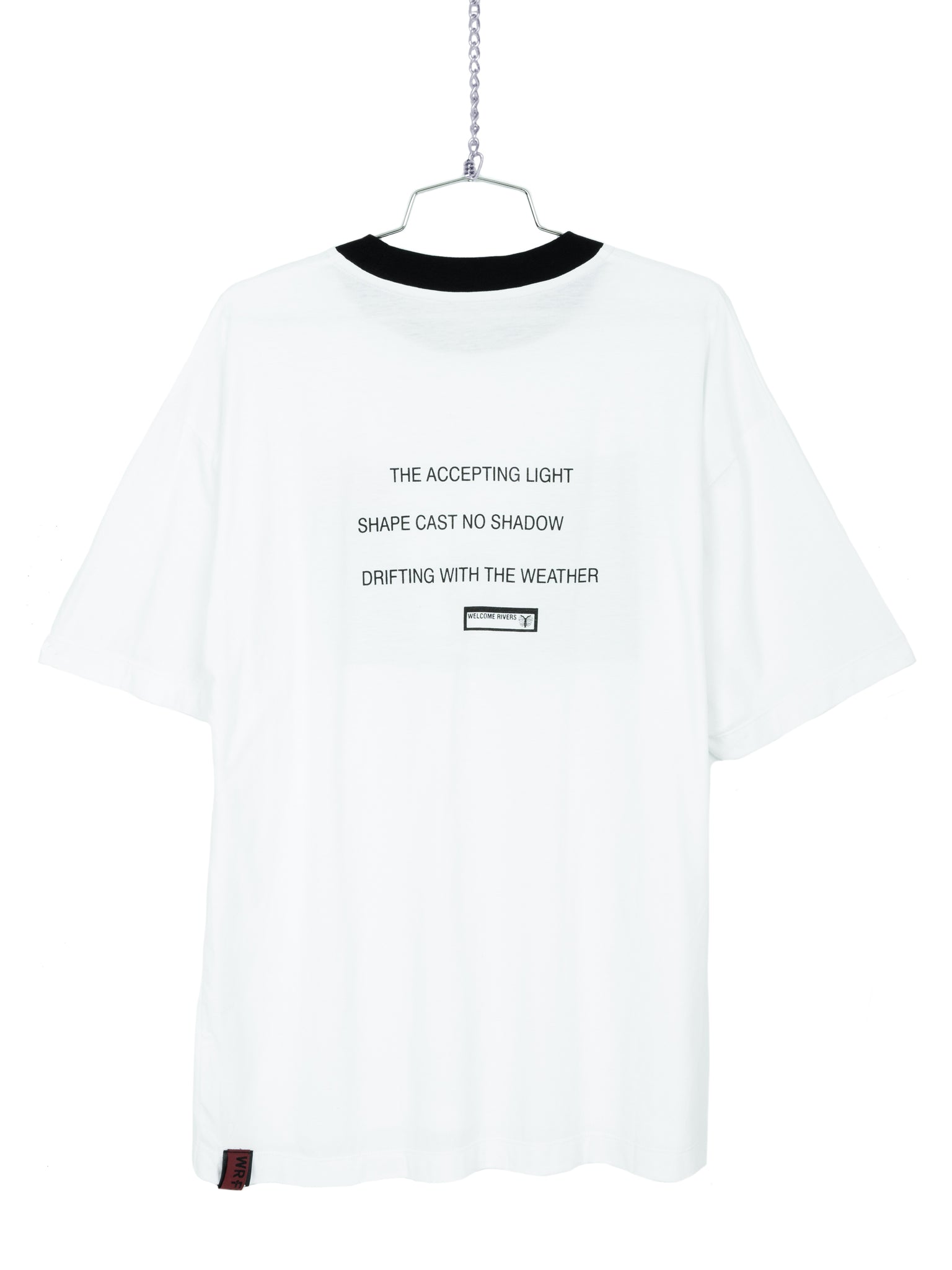 CONTRAST COLLAR TEE 'HOUSE SHAPE'