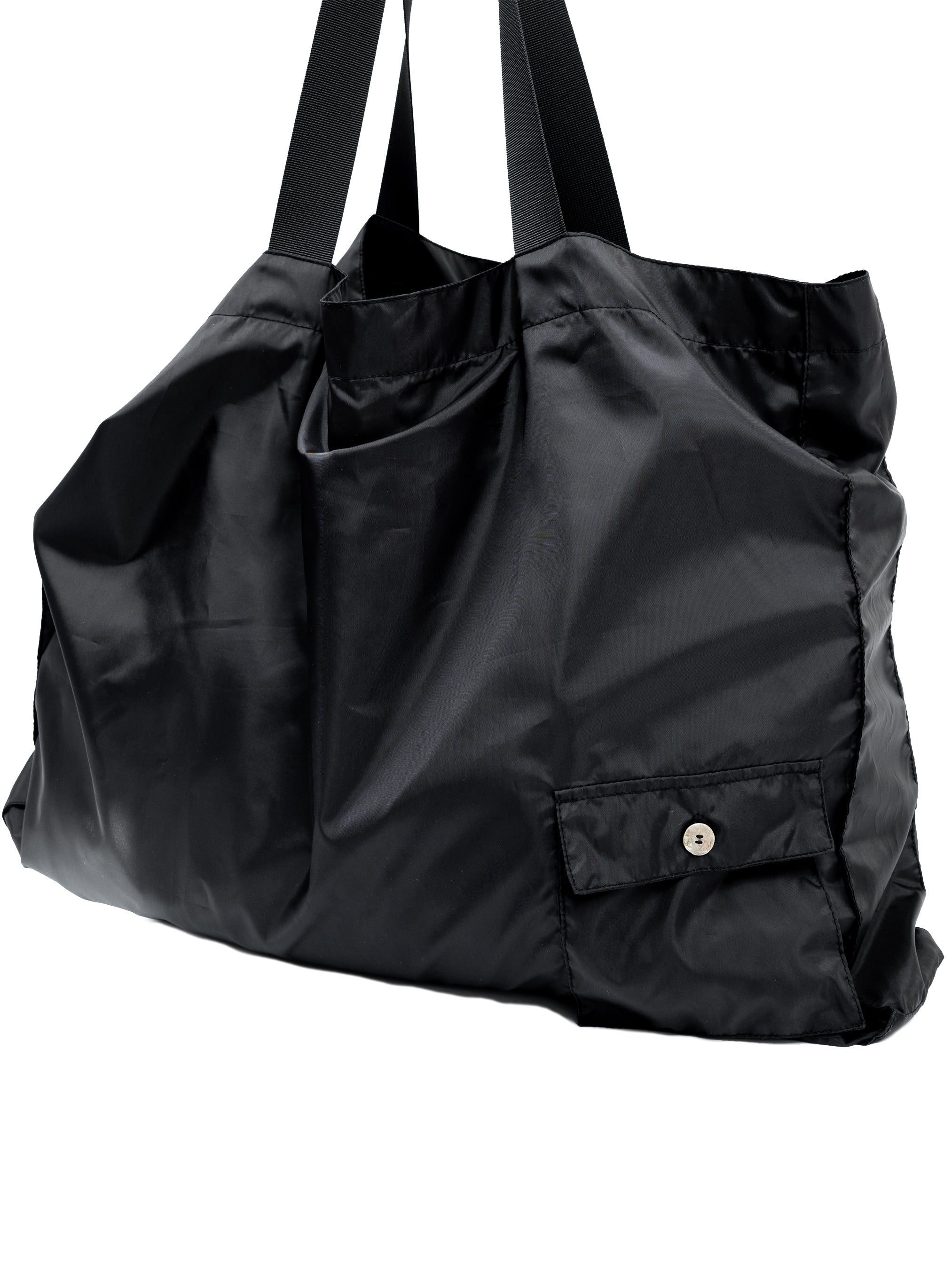 Oversized Nylon Tote Bag