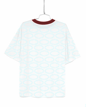CONTRAST COLLAR TEE 'SUNS'