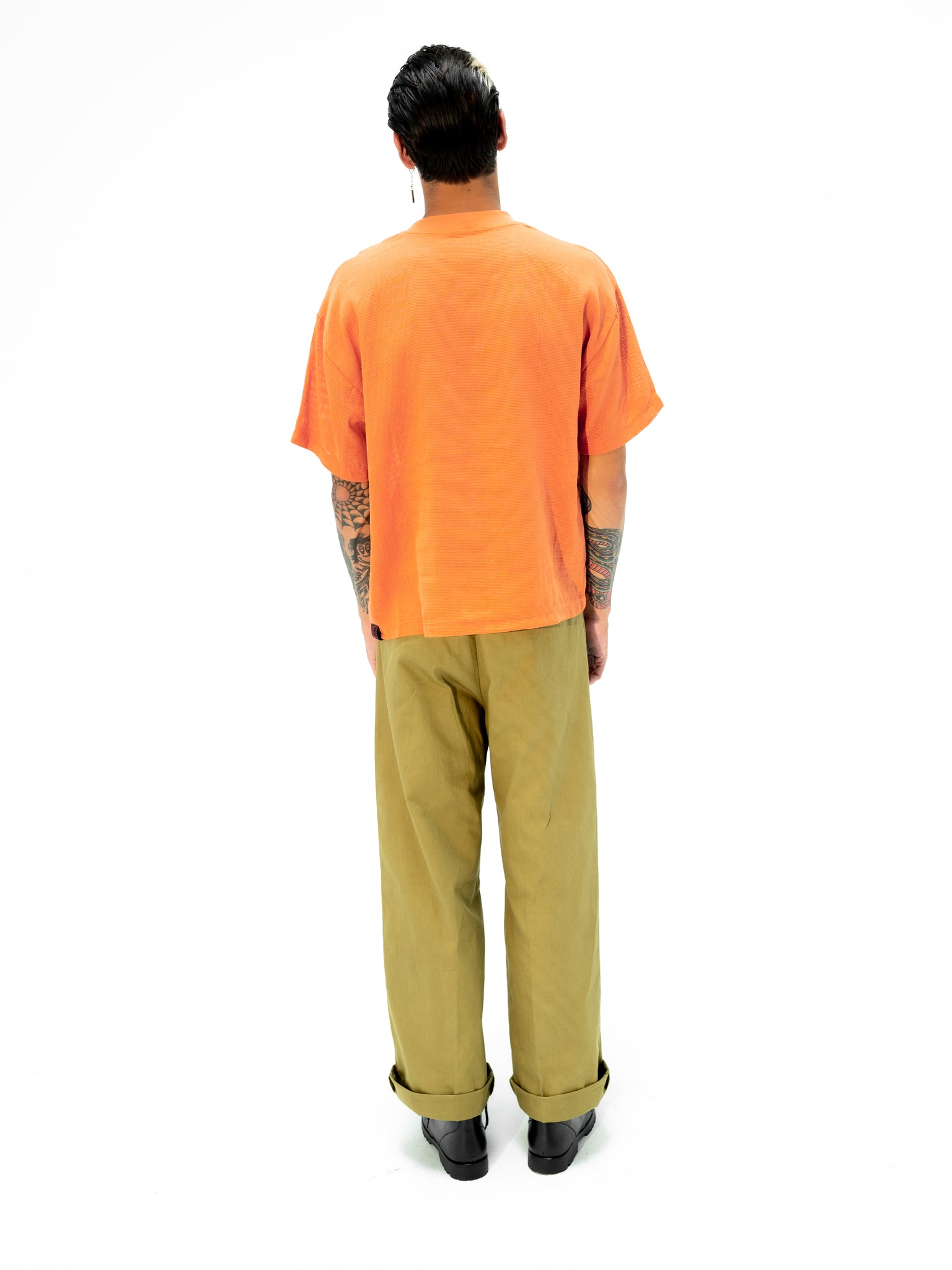MESH BEACH SHIRT 'CAGE'