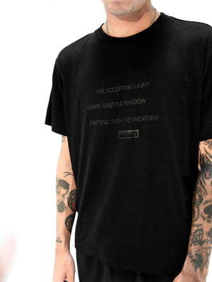 LTD. LINEN KNIT TEE "CAST" (24 hrs only)