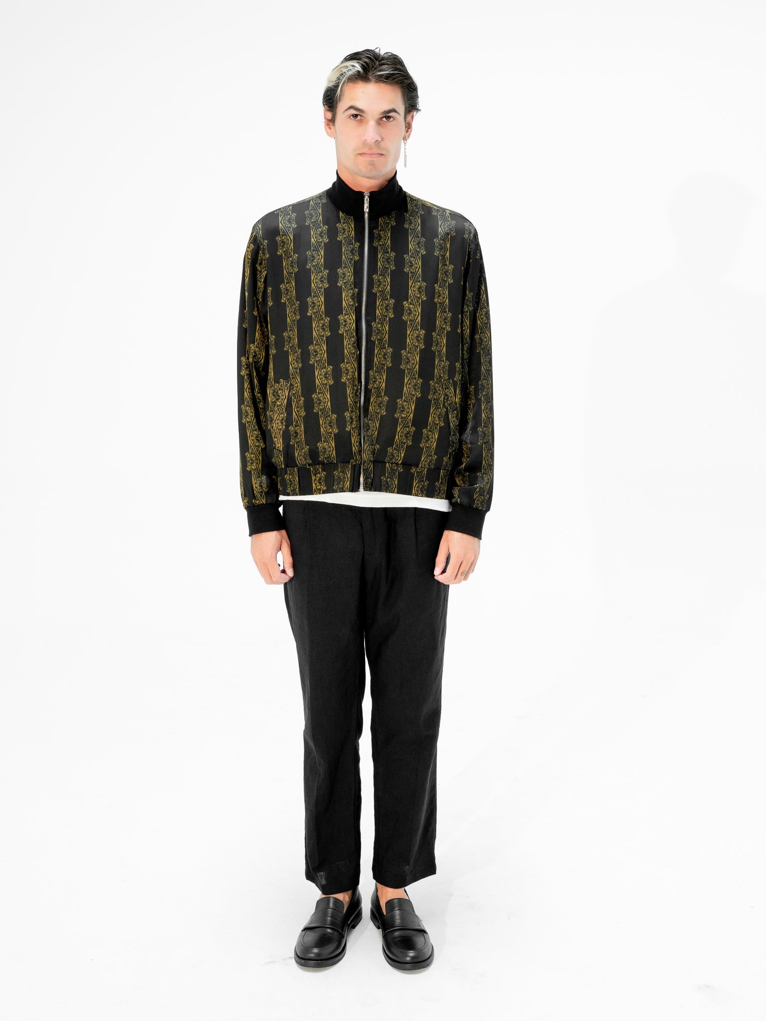 PLEATED DRESS TROUSERS