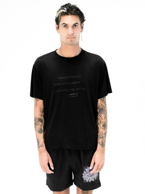 LTD. LINEN KNIT TEE "CAST" (24 hrs only)